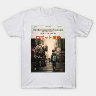 Robot War 8 Japan Retro T-Shirt